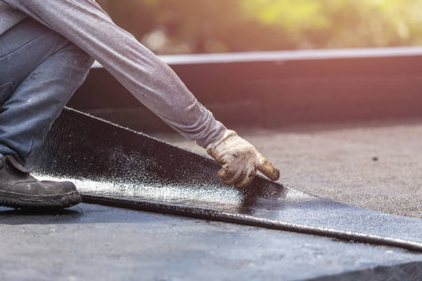 Professional Crawl Space Encapsulation technician working in York, PA